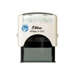 مهر ژلاتینی آنتی باکتریال مستطیل Shiny A-843